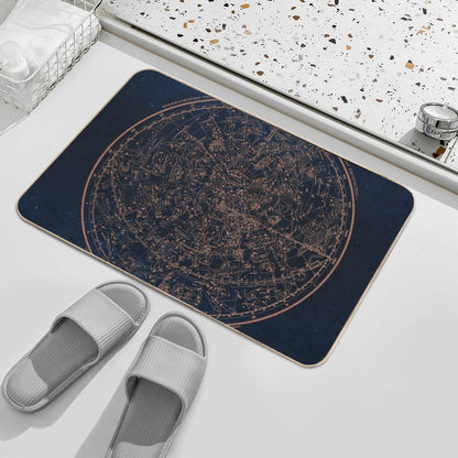 Constellations of The Northern Hemisphere Bath Mat