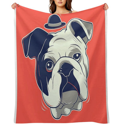 Gentleman Pet Throw Blanket