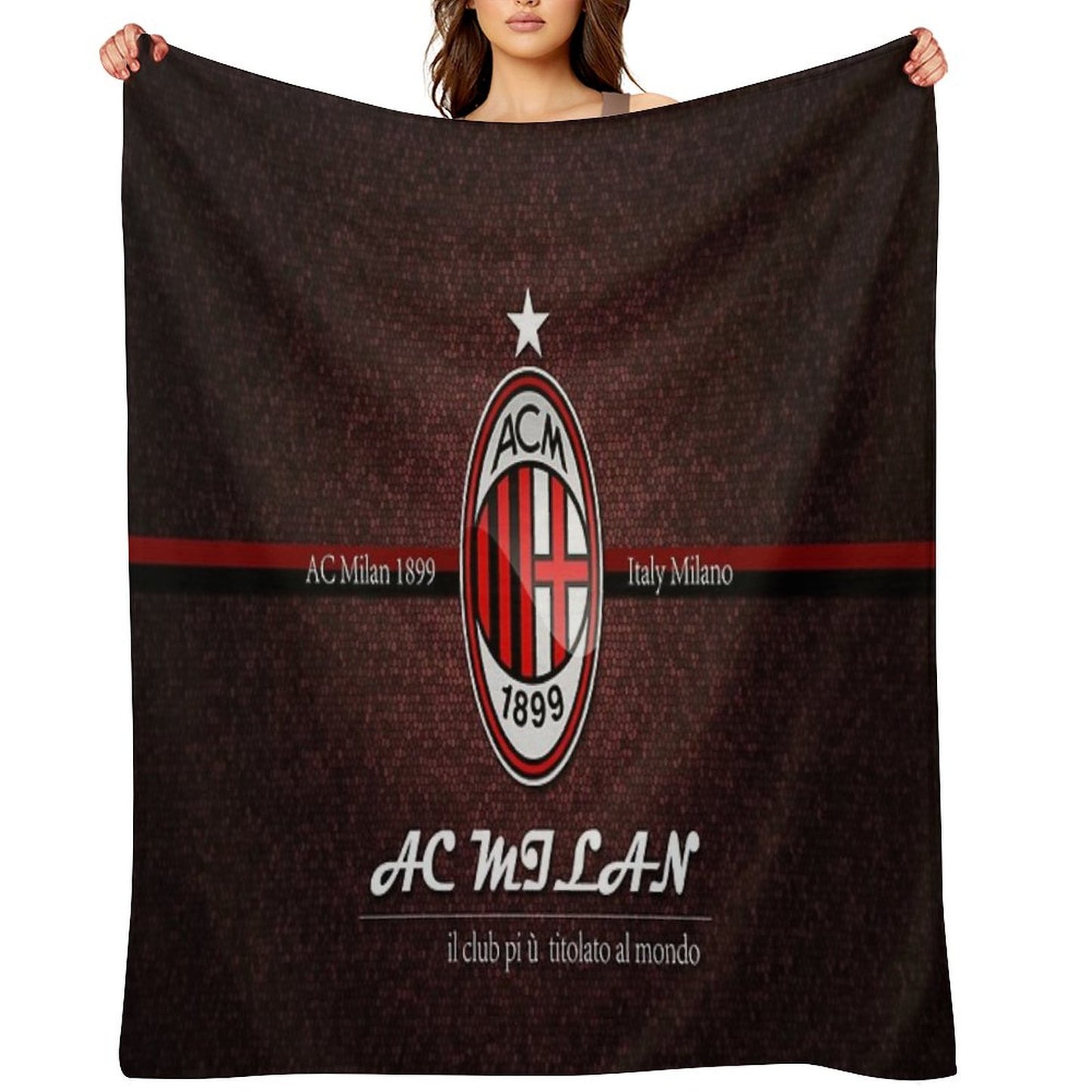 CLASSIC AC MILAN Throw Blanket