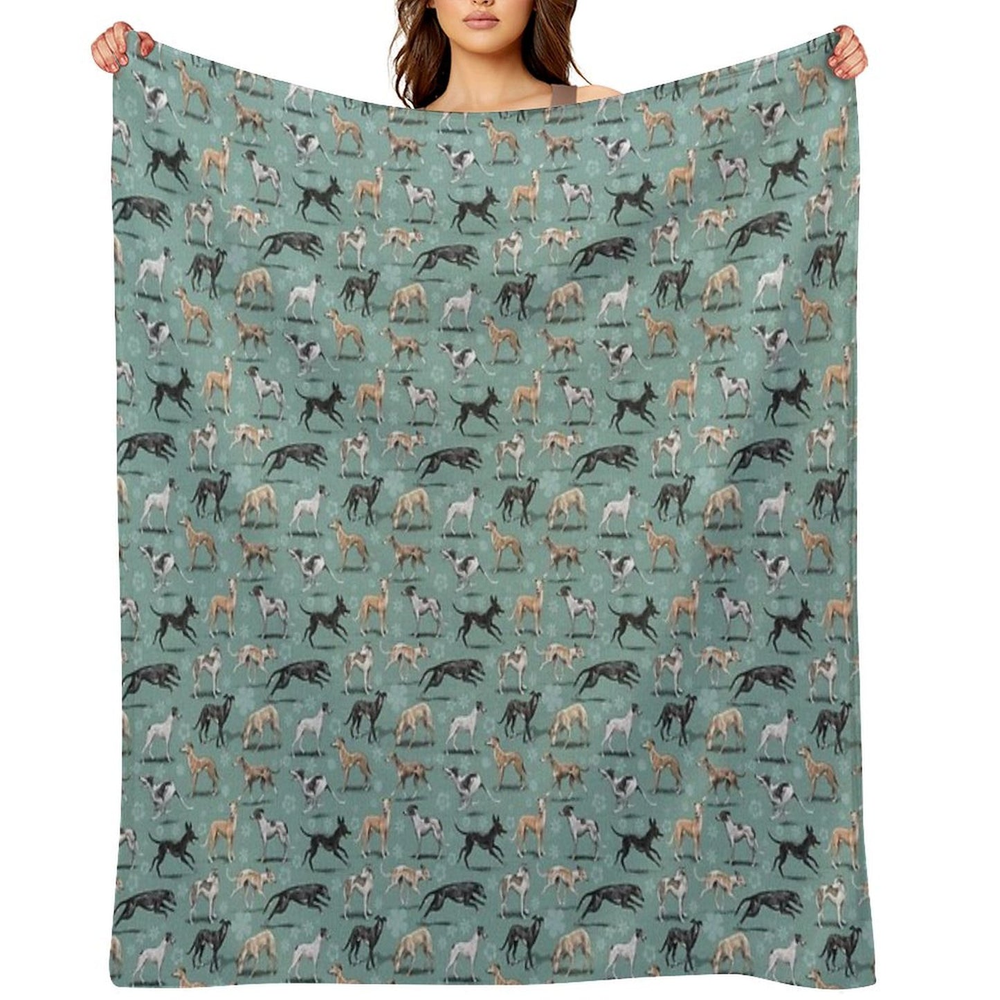 The Greyhound Throw Blanket