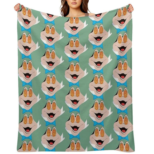 Mr. Toad Throw Blanket