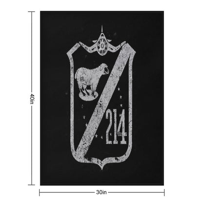 VMF-214 Black Sheep Squadron WWII Vintage Design Throw Blanket