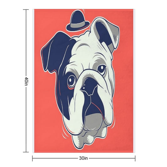 Gentleman Pet Throw Blanket