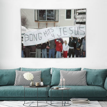 Bong Hits for Jesus Tapestry