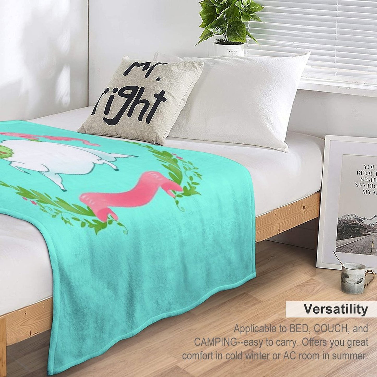 Opera Horse Throw Blanket