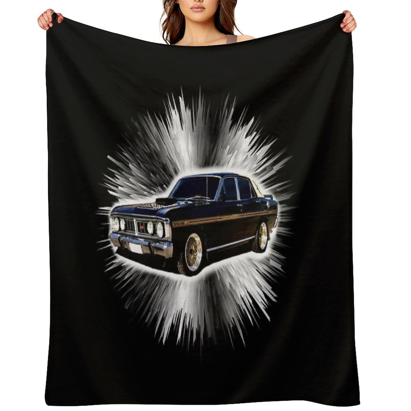 Gs Xy Ford Falcon Throw Blanket