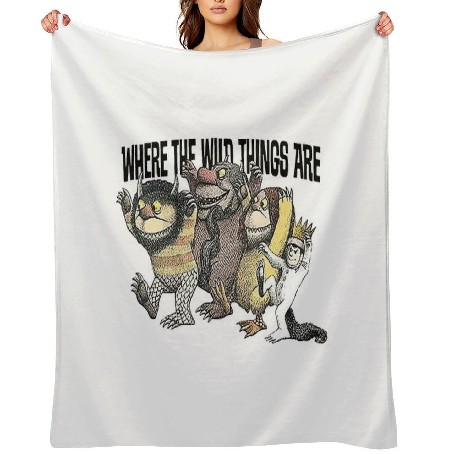 Where The Wild Things Are T-ShirtWHERE THE WILD THINGS ARE Throw Blanket