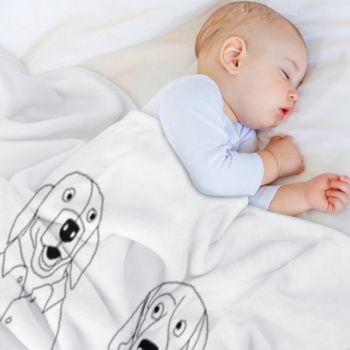 Dogs Casually Walking with Drinks And Leashed Cat Throw Blanket