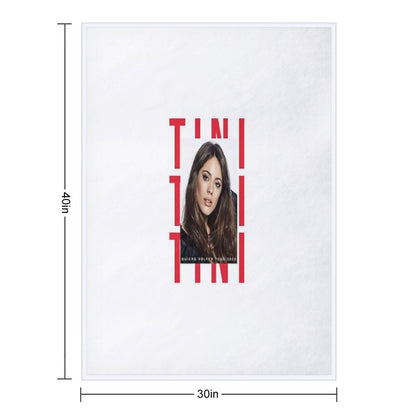 Tini - Quiero Volver Tour Merch Throw Blanket