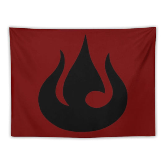 Fire Nation Royal Banner Tapestry