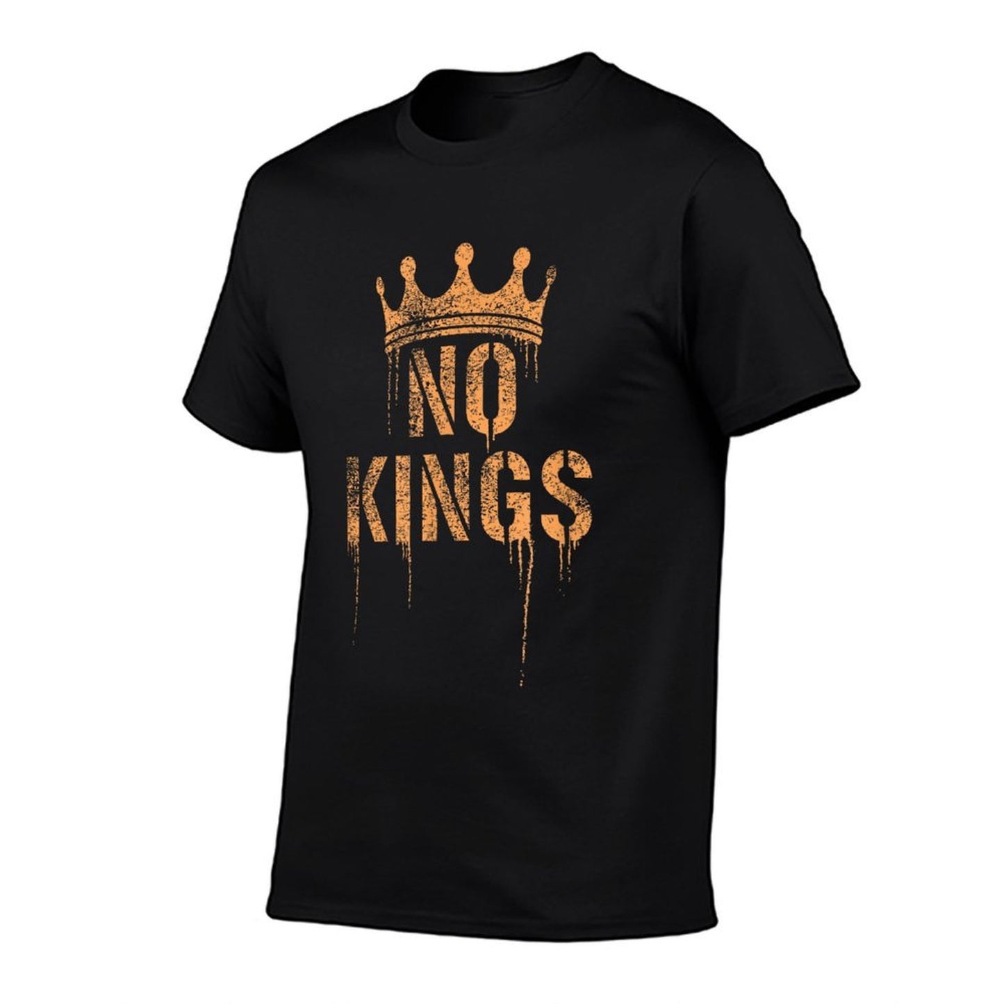 No Kings  Anti-Establishment, Grunge - Political  Slim-fit Cut T-Shirt