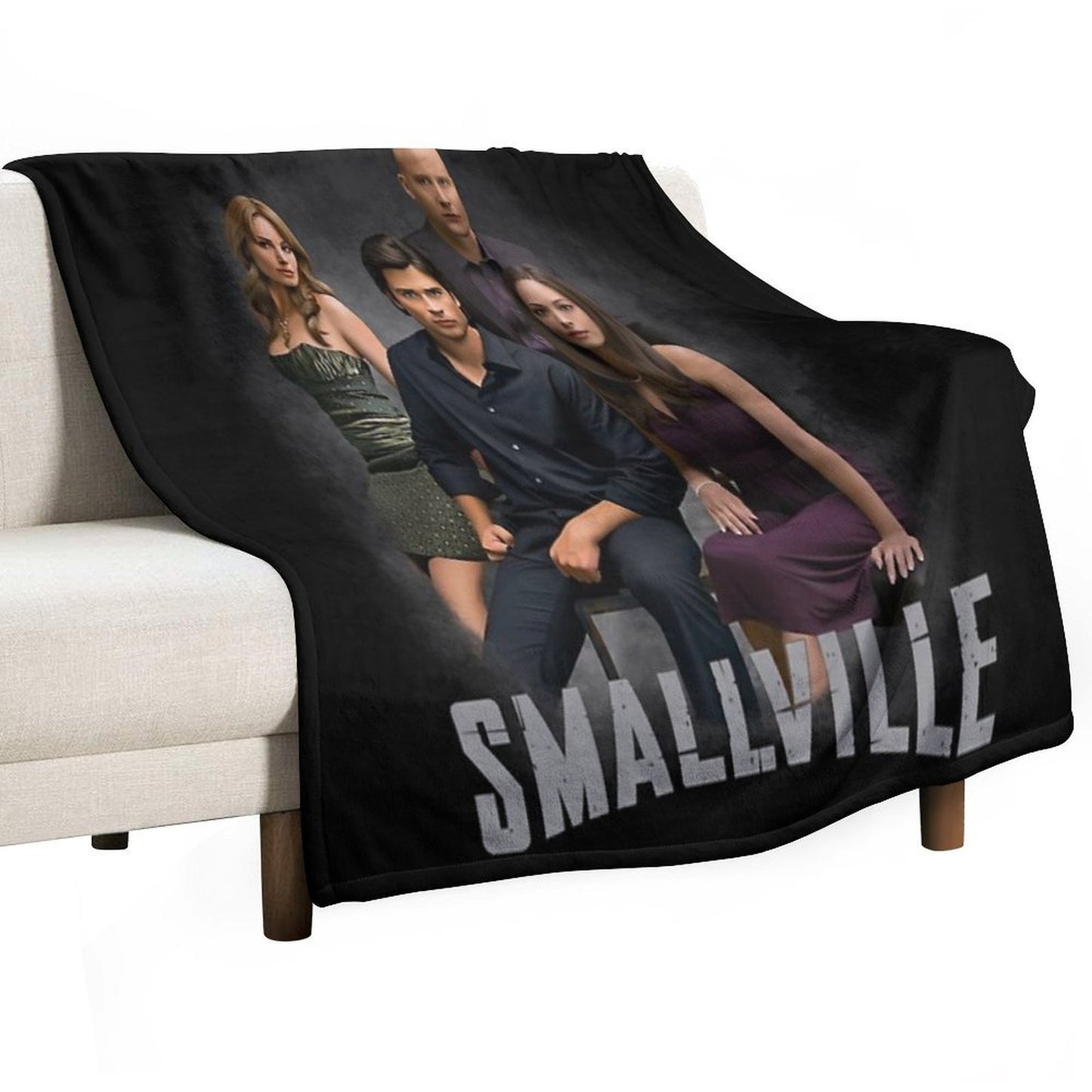 Smallville Group Throw Blanket
