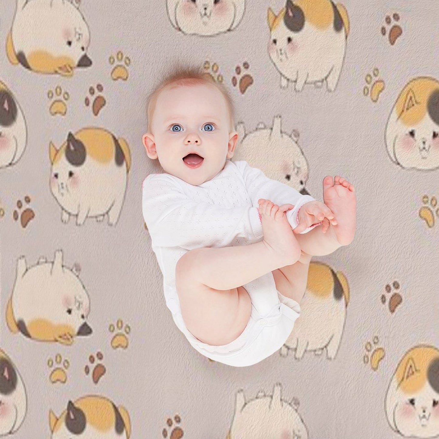 FFXIV - Fat Cats Throw Blanket