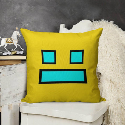 Funny Gaming Linen Throw Pillow Cover