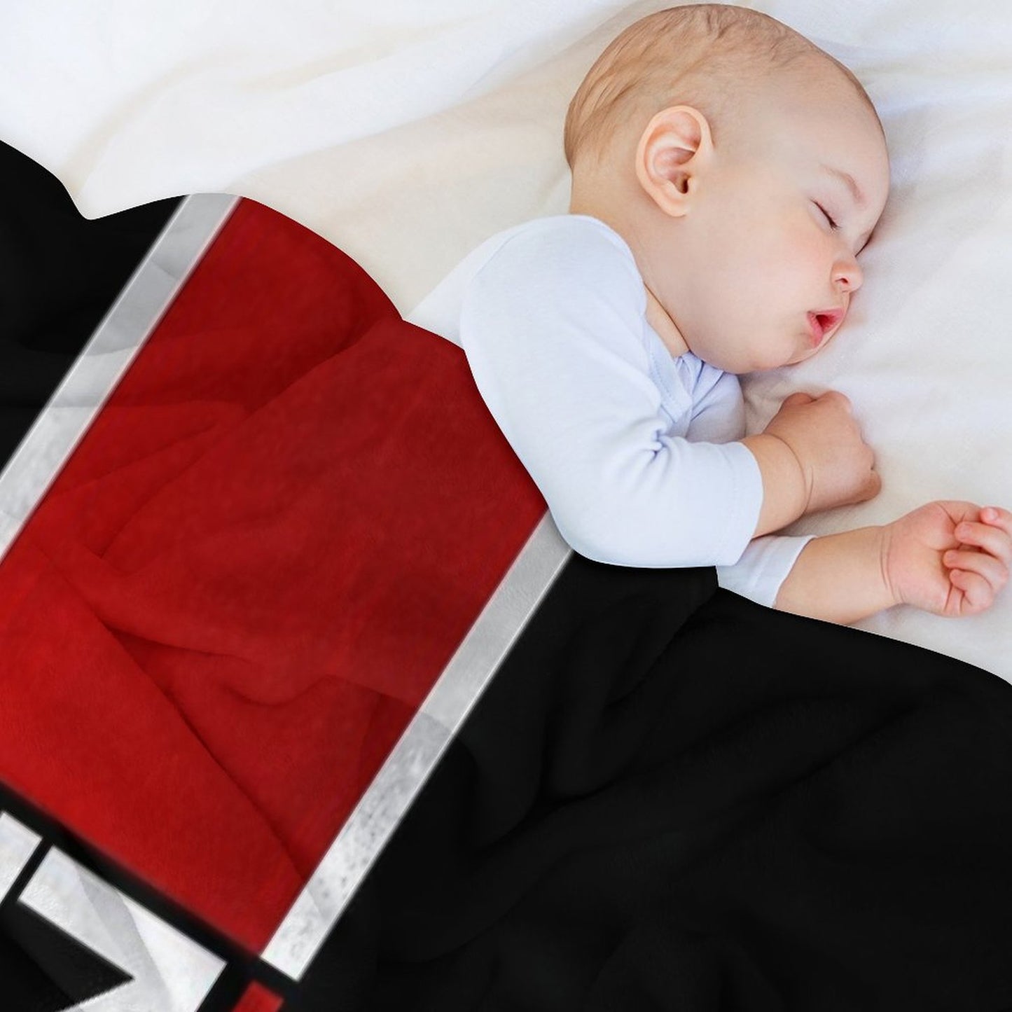 Mass Effect Vertical N7 Throw Blanket