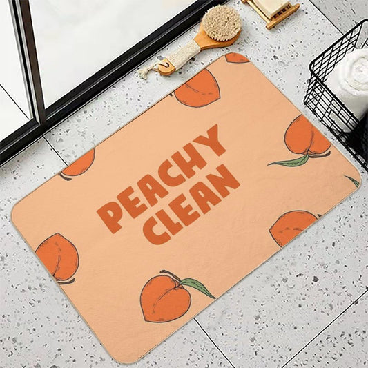 Peachy Clean Bath Mat