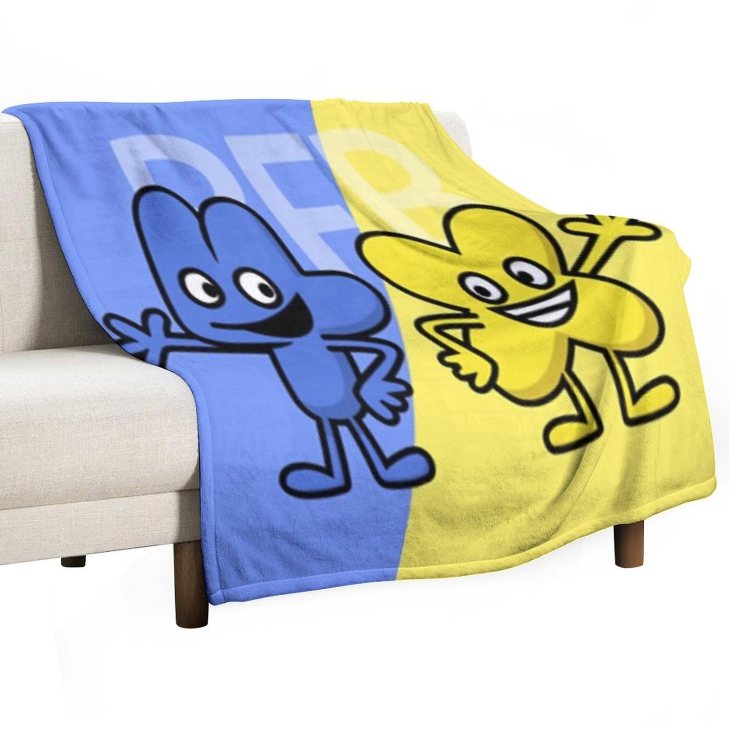 BFB 4 And X Design Throw Blanket