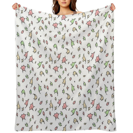 Heartstopper Leaves Throw Blanket