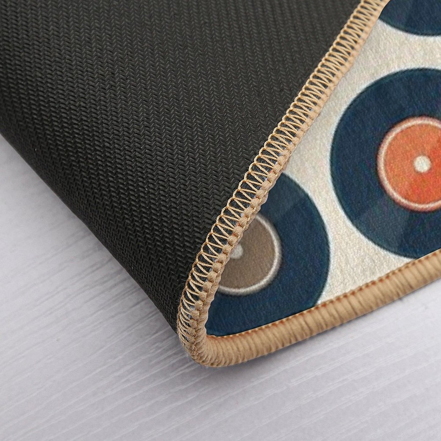 Vinyl Record Collection Bath Mat