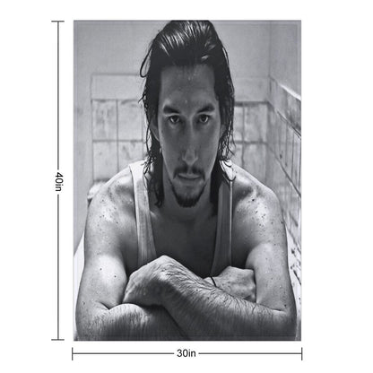 Adam Driver Throw Blanket