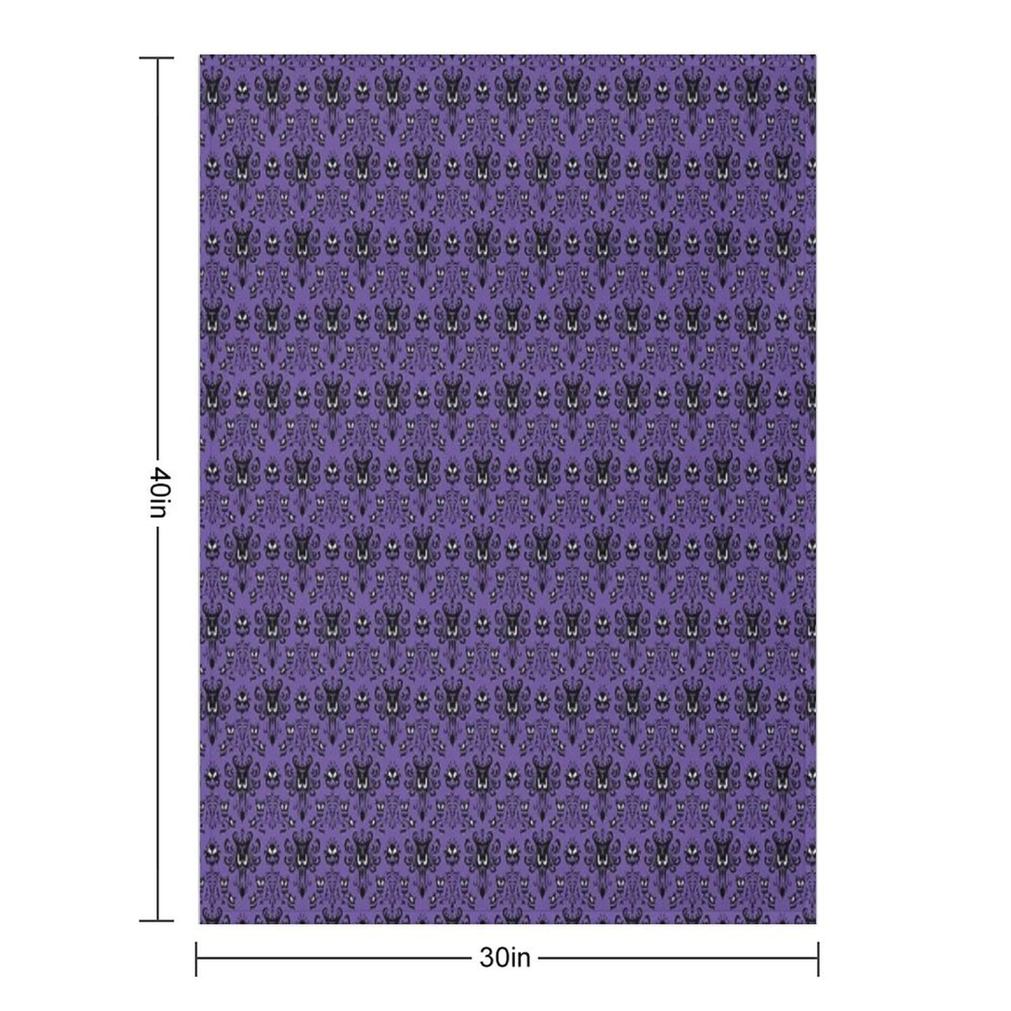 Haunted Mansion Throw Blanket