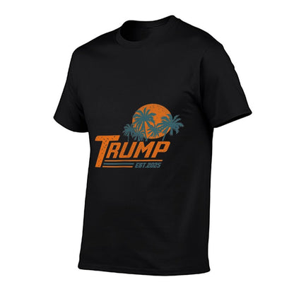 Funny Trump Retro Vintage (2 Side) Trump Merchandise  Soft T-Shirt