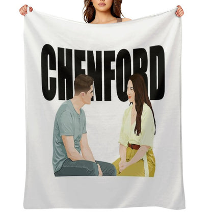 CHENFORD (black Text)  The Rookie Throw Blanket