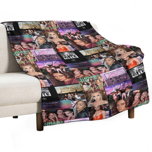 Little Mix Throw Blanket