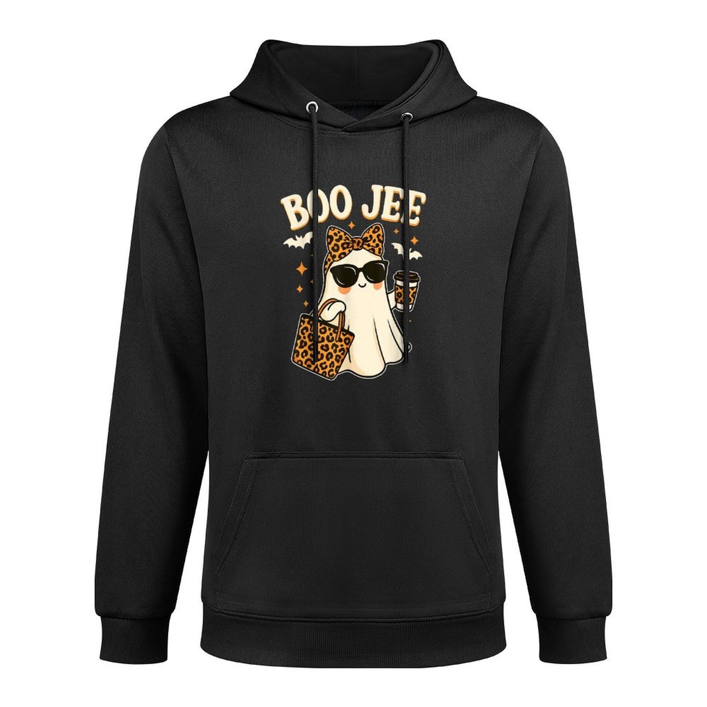 Boo JEE Ghost Halloween Women Girls Boojee Halloween Moisture-Wicking Hoodie