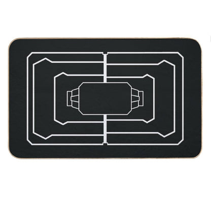 Rainbow 6 Siege Frost Trap Welcome Mat Siege Bath Mat