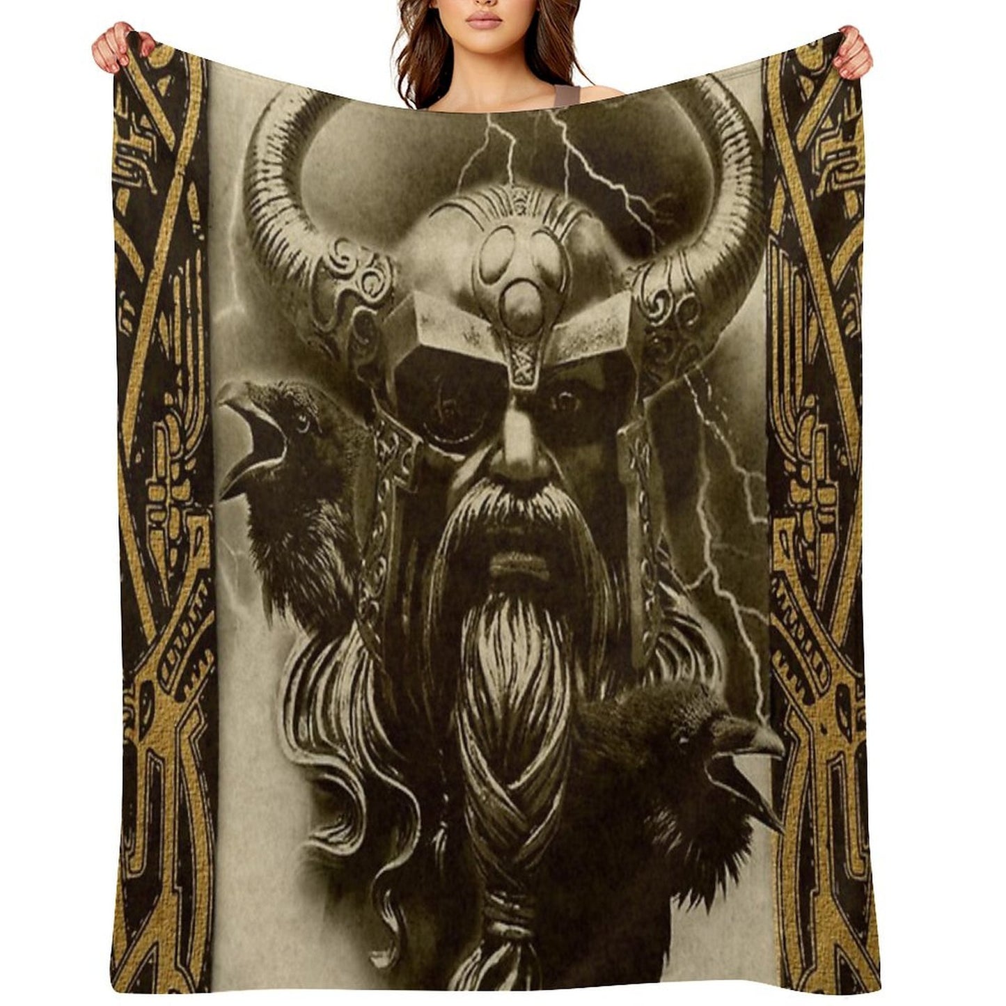 Odin Throw Blanket