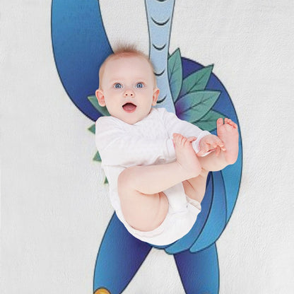 The Weird Bird – Elegance Was Yesterday Throw Blanket
