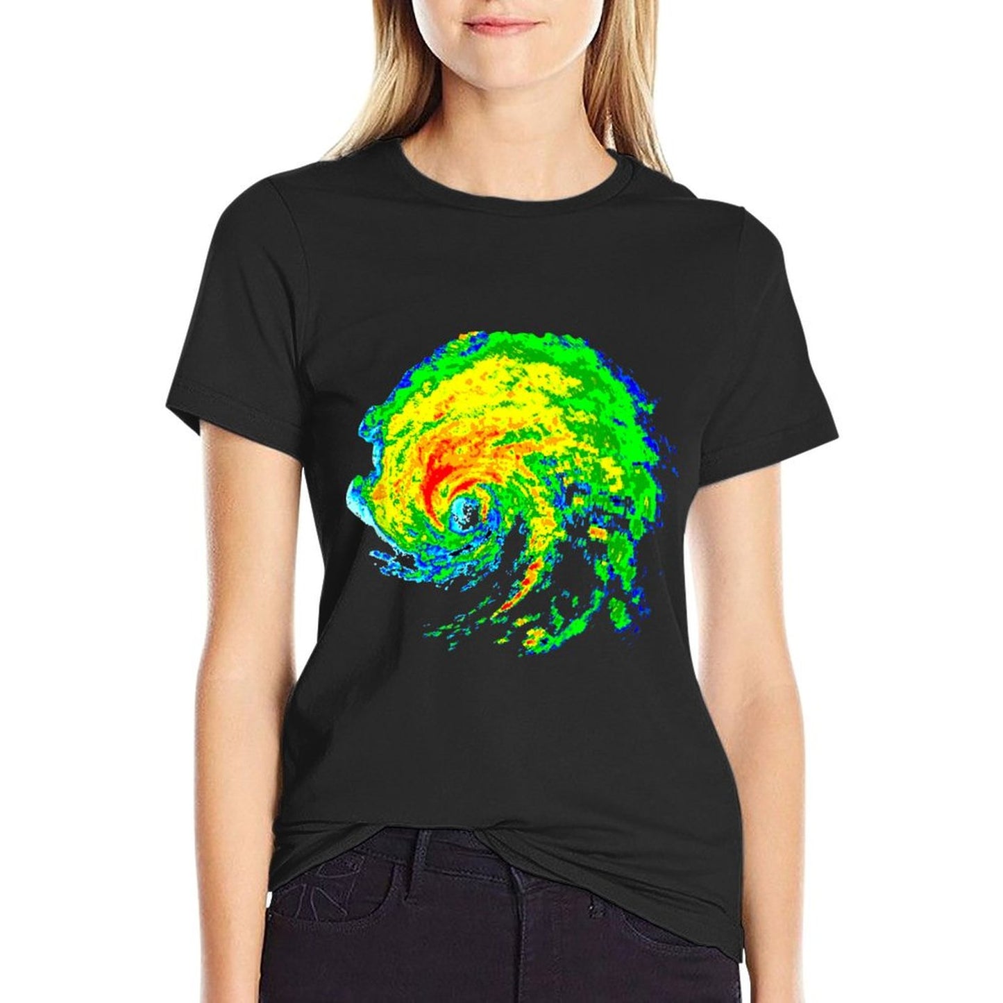 Meteorologist Storm Chasing Weather Radar Image T-Shirt