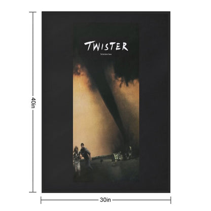 Mans Twister 1996 Movie Fashion Leisure Round Neck Throw Blanket