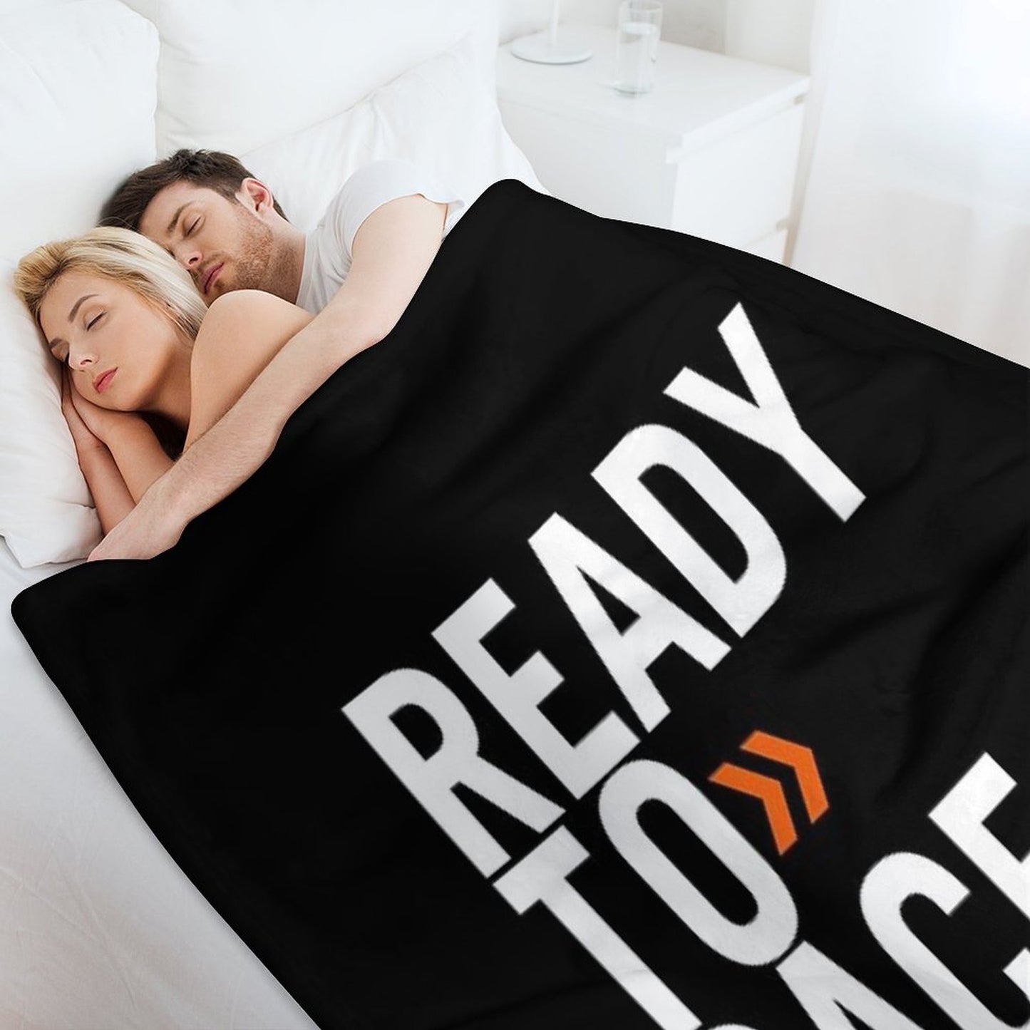 Ready to Race Throw Blanket