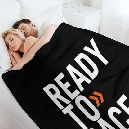 Ready to Race Throw Blanket