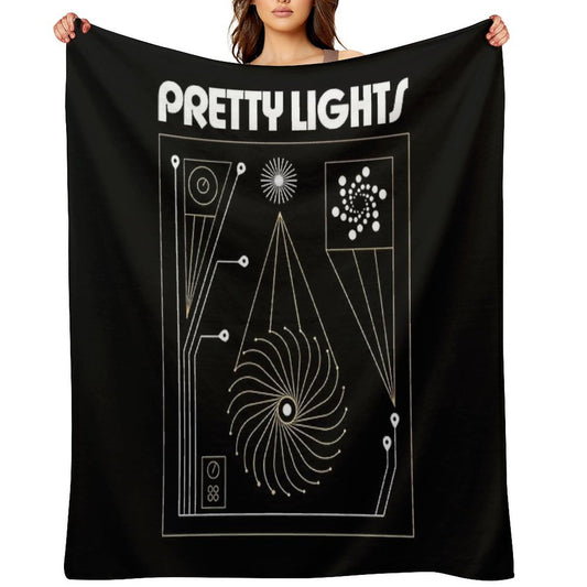 Pretty Lights Merch Throw Blanket