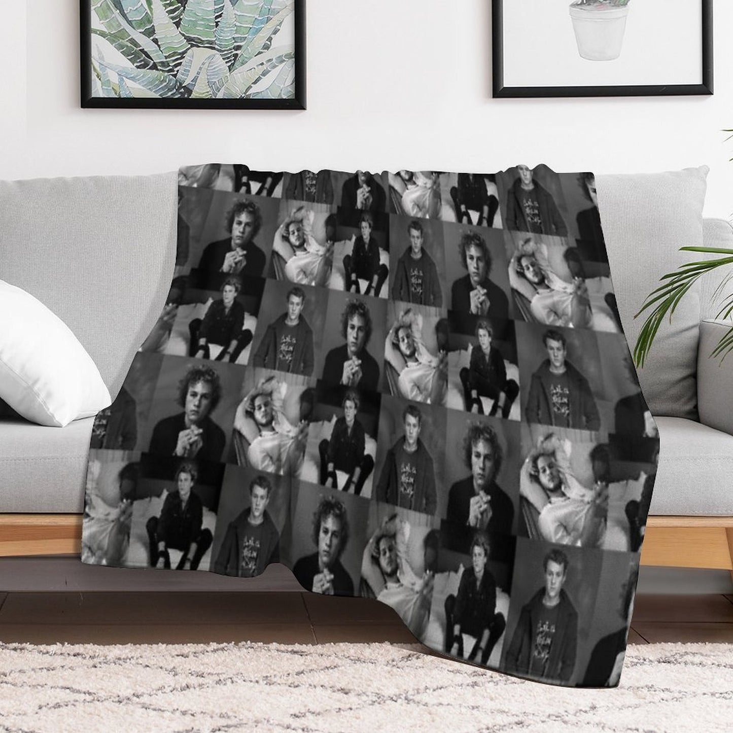 Heath Ledger Throw Blanket