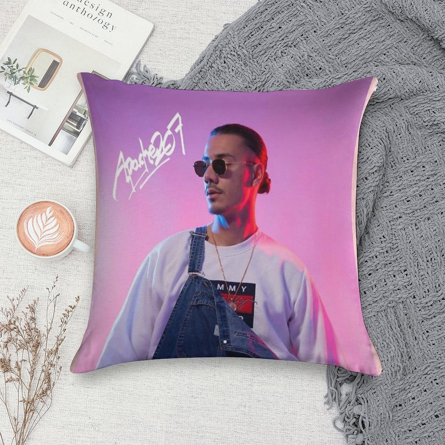 Apache Soft Skin-Friendly Throw Pillow