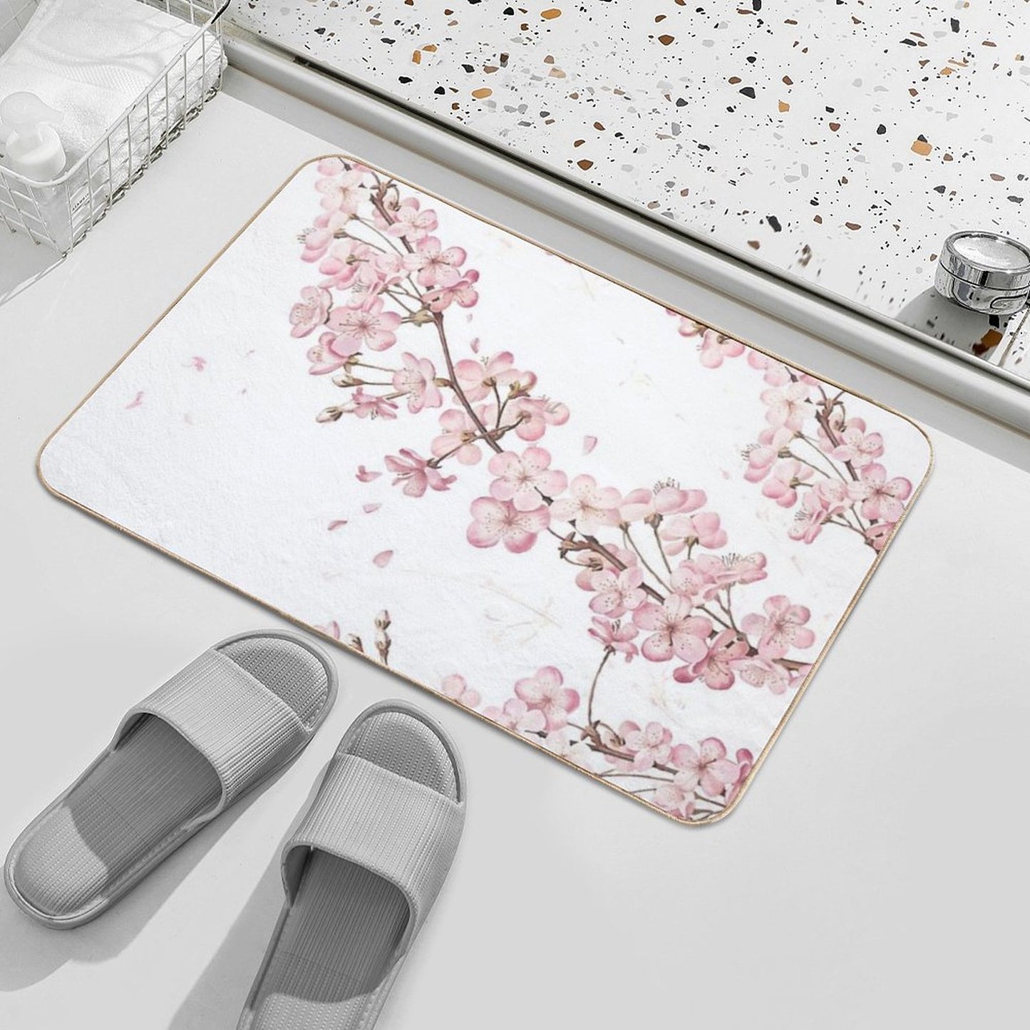 Sakura Cherry Blossom Bath Mat