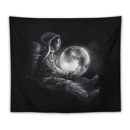 Moon Play Tapestry