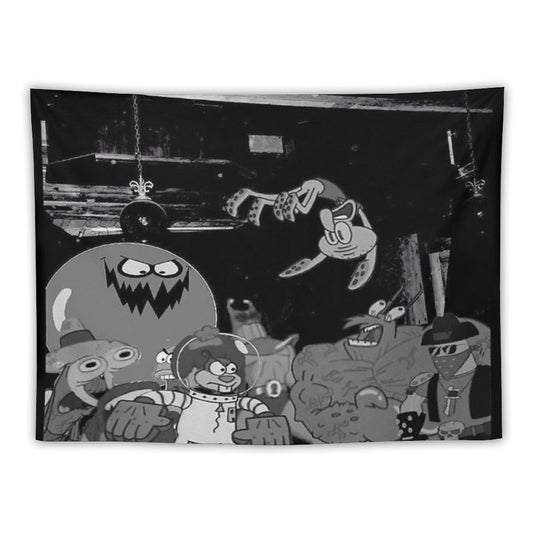 Spongebob Die Lit Cover Tapestry