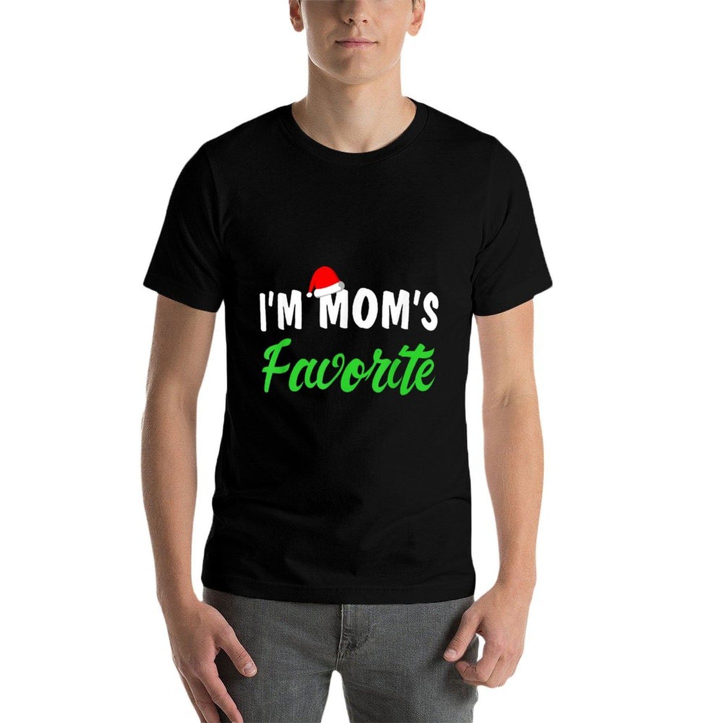 Im Moms Favorite Christmas T-shirt  Easy-care T-Shirt