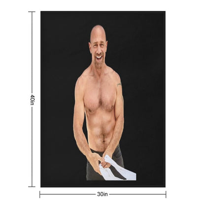 Chris Meloni Sexy Smile Throw Blanket