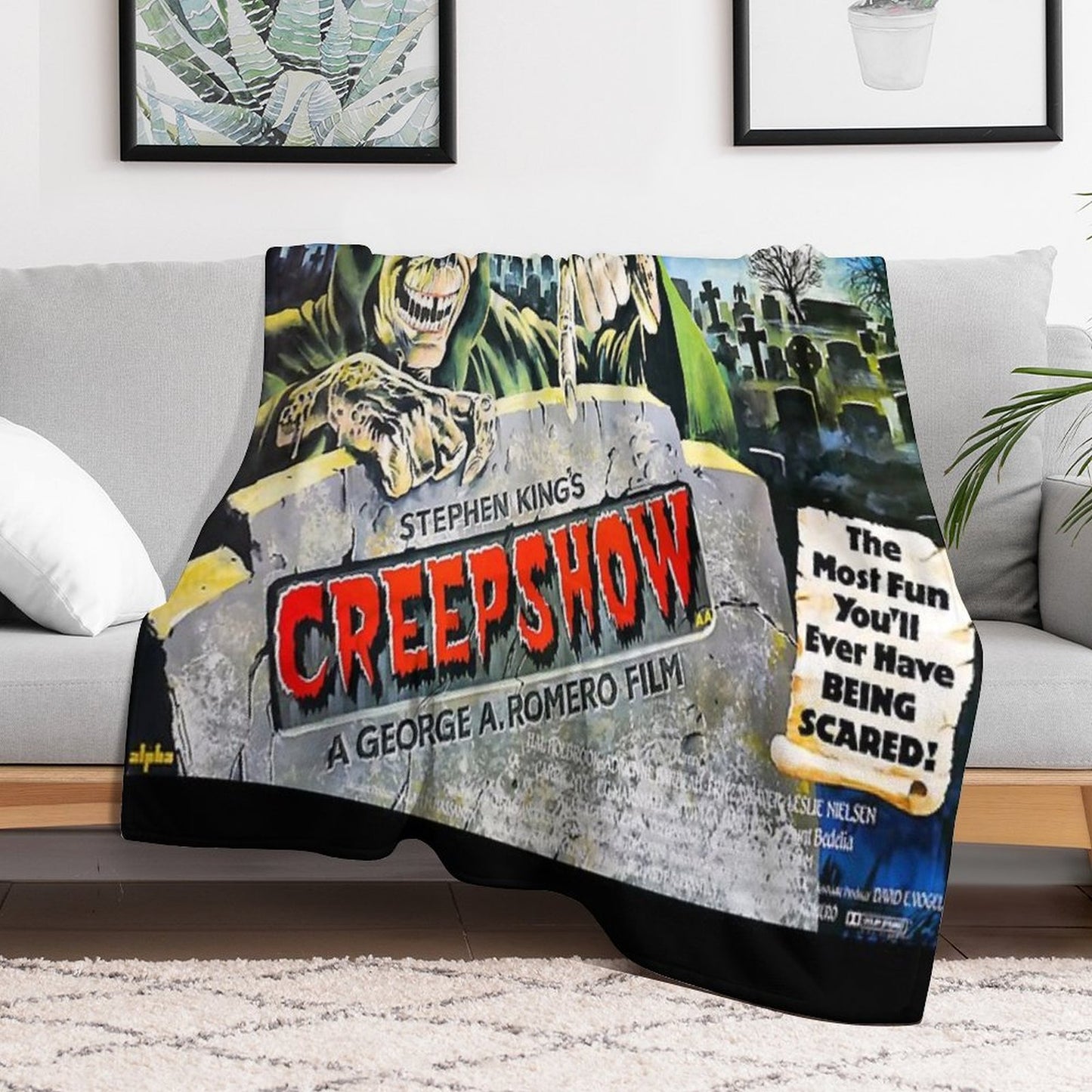 Creepshow Creep Throw Blanket