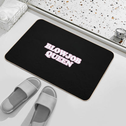 Blowjob Queen Bath Mat