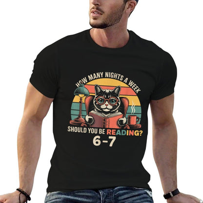 Reading 67 Meme English Teacher in Funny 67 Retro Cat Crew  Tagless Design T-Shirt