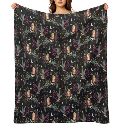 In The Night Garden Throw Blanket