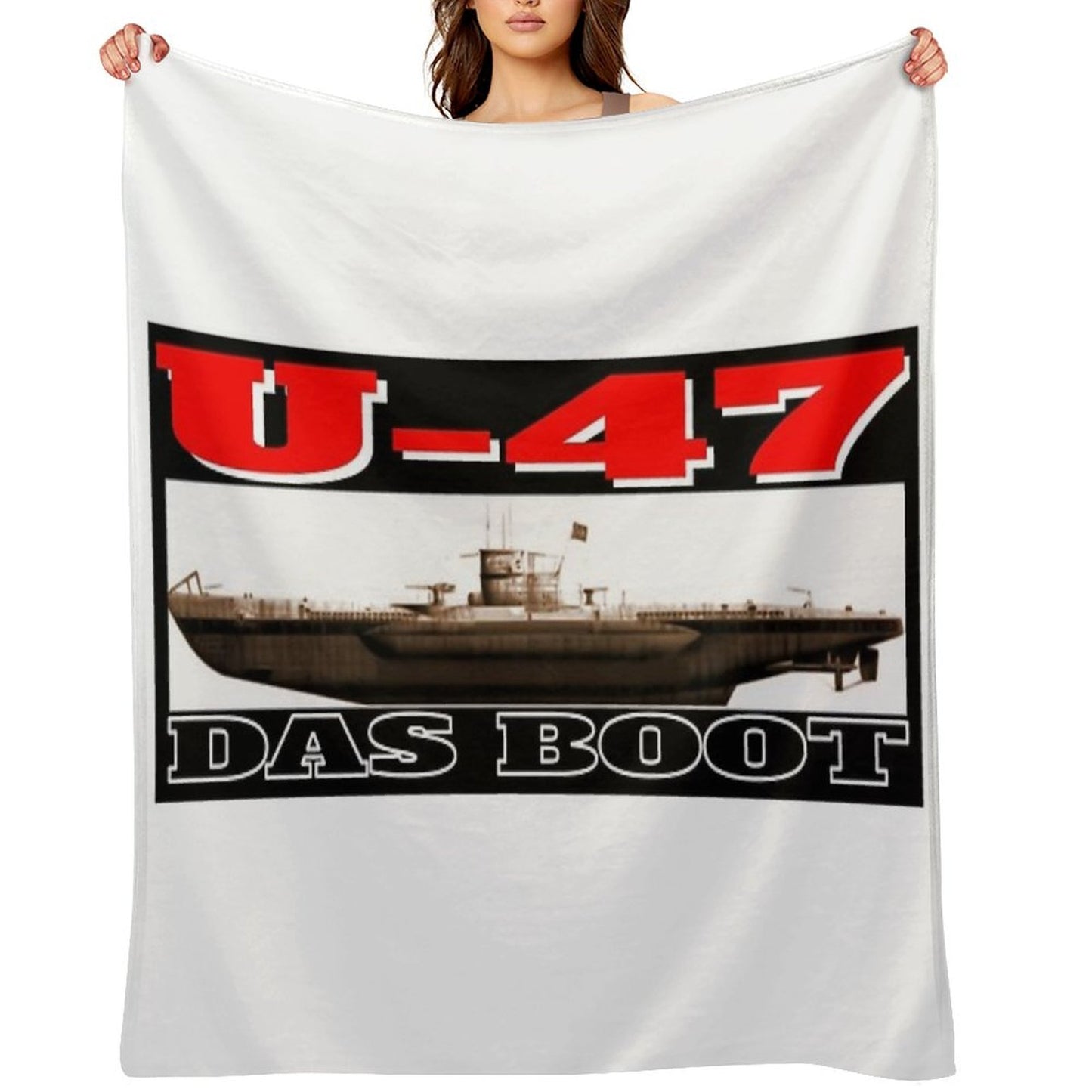Das Boot U-47 Throw Blanket