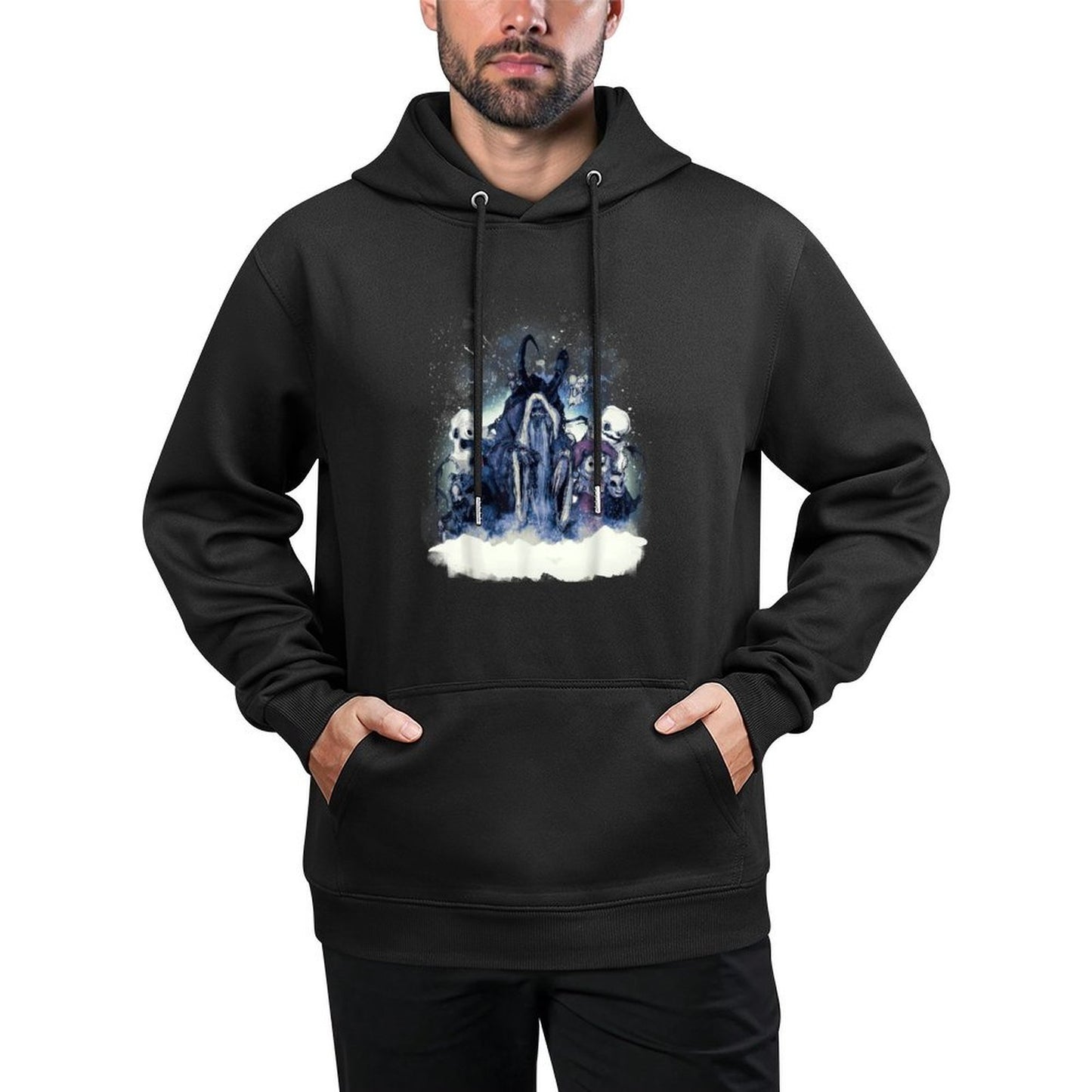 Krampusnacht Christmas Monster Krampus Lover Festive Horror Durable Construction Hoodie